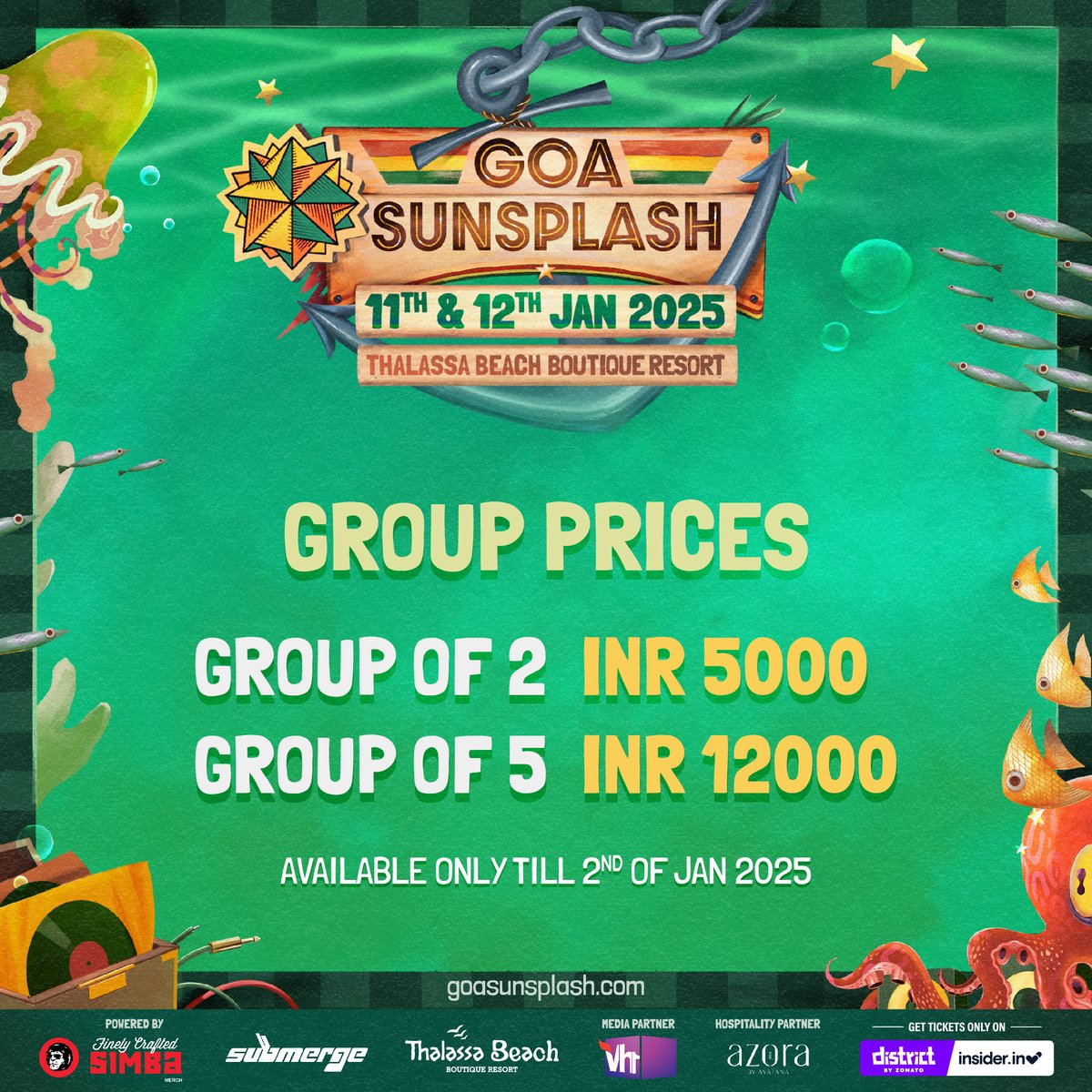 Goa Sunsplash tweet media