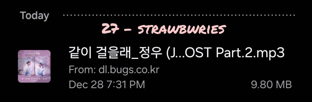 strawbwries's tweet photo. 🐞JUNGWOO - FIRST STEP (BUGS DOWNLOAD)
#DownloadTeamJungwoo
#BugsTeam
#JUNGWOO_CheckInHanyangOST
@JungwooTeam_ID https://t.co/FRDBpElbFA