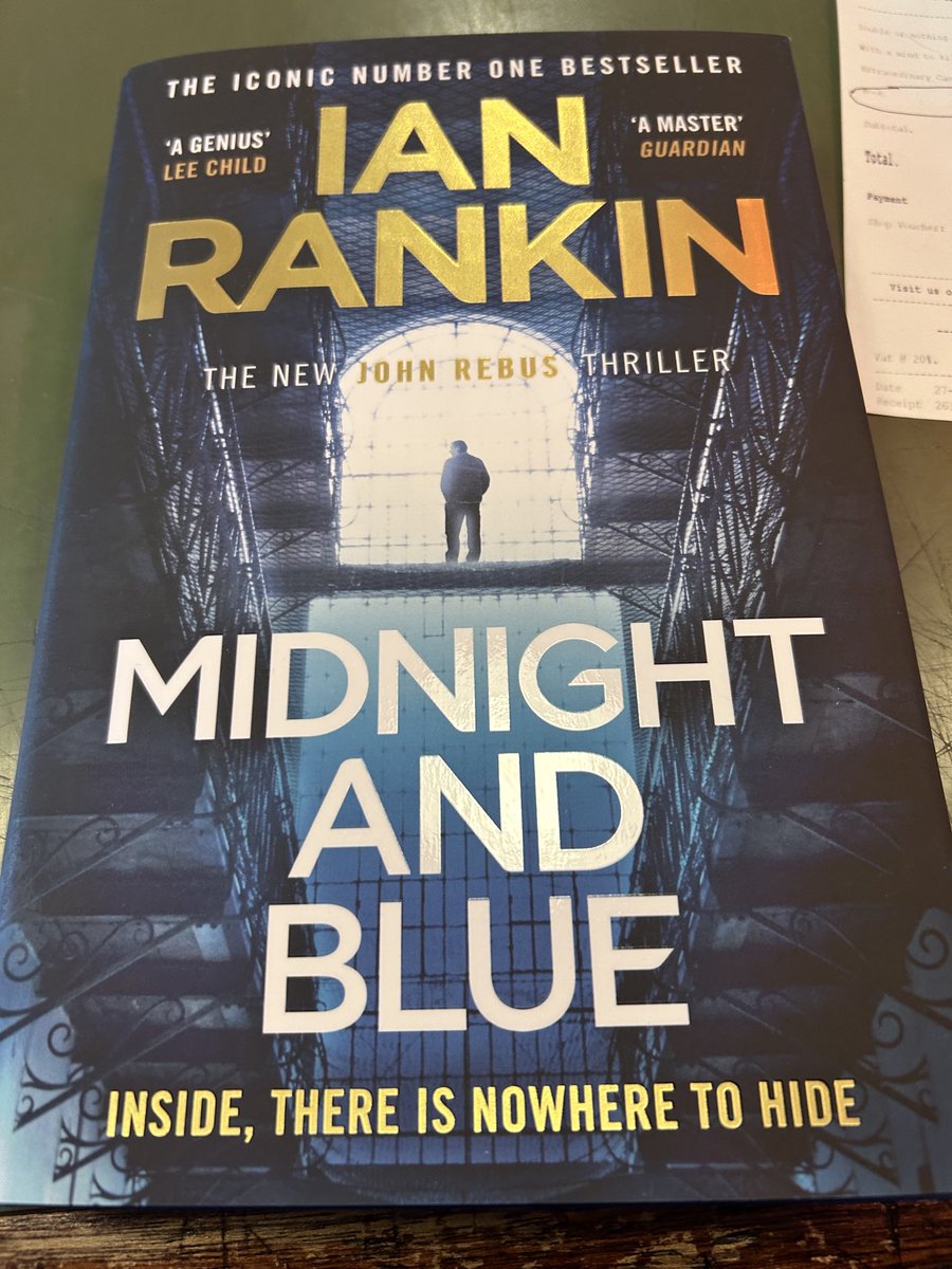 EdinBookshop's tweet photo. Outrageous! We appear to have an   Un -SIGNED copy of Ian Rankin!😱😱😱😱 https://t.co/hzLuYw2Pq4