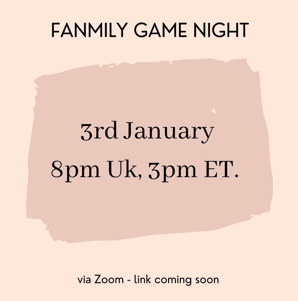 FANmily , I miss you! Let’s have a game night? #savelegendsoftomorrow