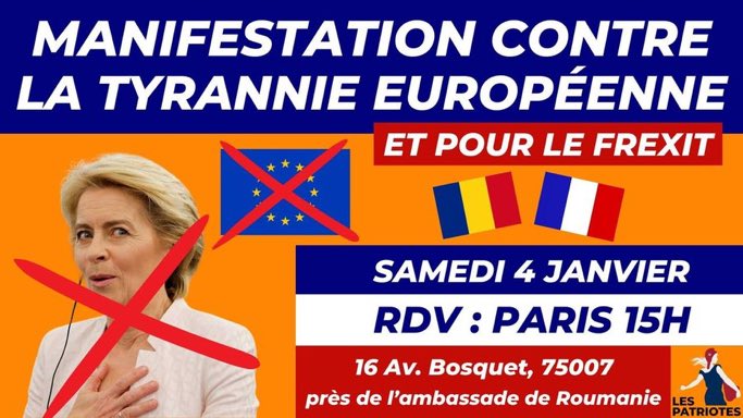 pippinlovesols's tweet photo. Les Patriotes ont une colonne vertébrale idéologique, c’est pourquoi nous savons que l’U.E est une machine de guerre mondialiste et tyrannique qui continuera d’asservir toujours davantage car c’est dans sa nature! Rejoignez-nous, ensemble nous stopperons leur dinguerie. Aujourd’hui la Roumanie demain la France!!