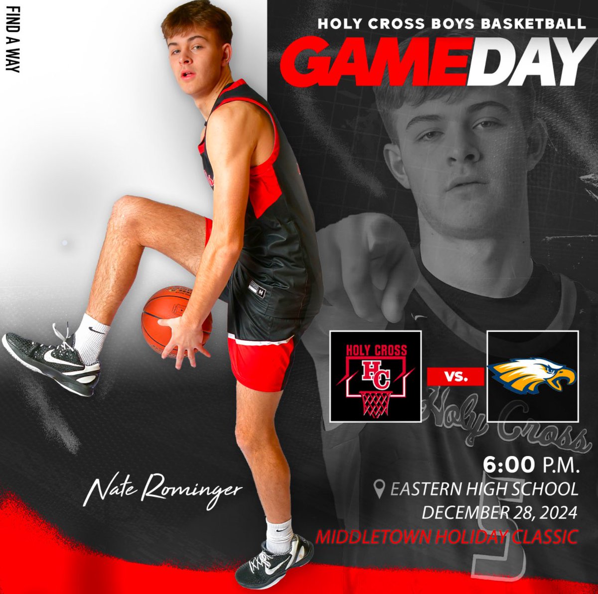 Coach Ric Johnson (@20ricj) on Twitter photo ๐๐ผ๐๐๐ฟ๐ผ๐ !
๐ | <a href="/hcindiansbball/">Holy Cross Basketball</a> vs. Franklin Co
๐บ | 2024 City of Middle Town Classic
๐ข | Louisville, KY
๐ฐ | Boys 6:00 P.M.
#๏ธโฃ | #FINDAWAY
๐ท| MAC
๐บ| fan.hudl.com/usa/ky/louisviโฆ
๐๏ธ| gofan.co/app/school/KY6โฆ
๐| Game 9
<a href="/NathanRominger/">Nate Rominger</a> ๐๐ผ๐๐๐ฟ๐ผ๐ !
๐ | <a href="/hcindiansbball/">Holy Cross Basketball</a> vs. Franklin Co
๐บ | 2024 City of Middle Town Classic
๐ข | Louisville, KY
๐ฐ | Boys 6:00 P.M.
#๏ธโฃ | #FINDAWAY
๐ท| MAC
๐บ| fan.hudl.com/usa/ky/louisviโฆ
๐๏ธ| gofan.co/app/school/KY6โฆ
๐| Game 9
<a href="/NathanRominger/">Nate Rominger</a>