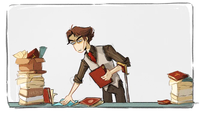 A little snippet loosely based on a fic i read recently. Viktor mistakenly stumbling upon Jayce's sketchbook filled with himself while looking for lab notes (all his journals look the same!). #arcane #jayvik #viktorarcane #jaycetalis 