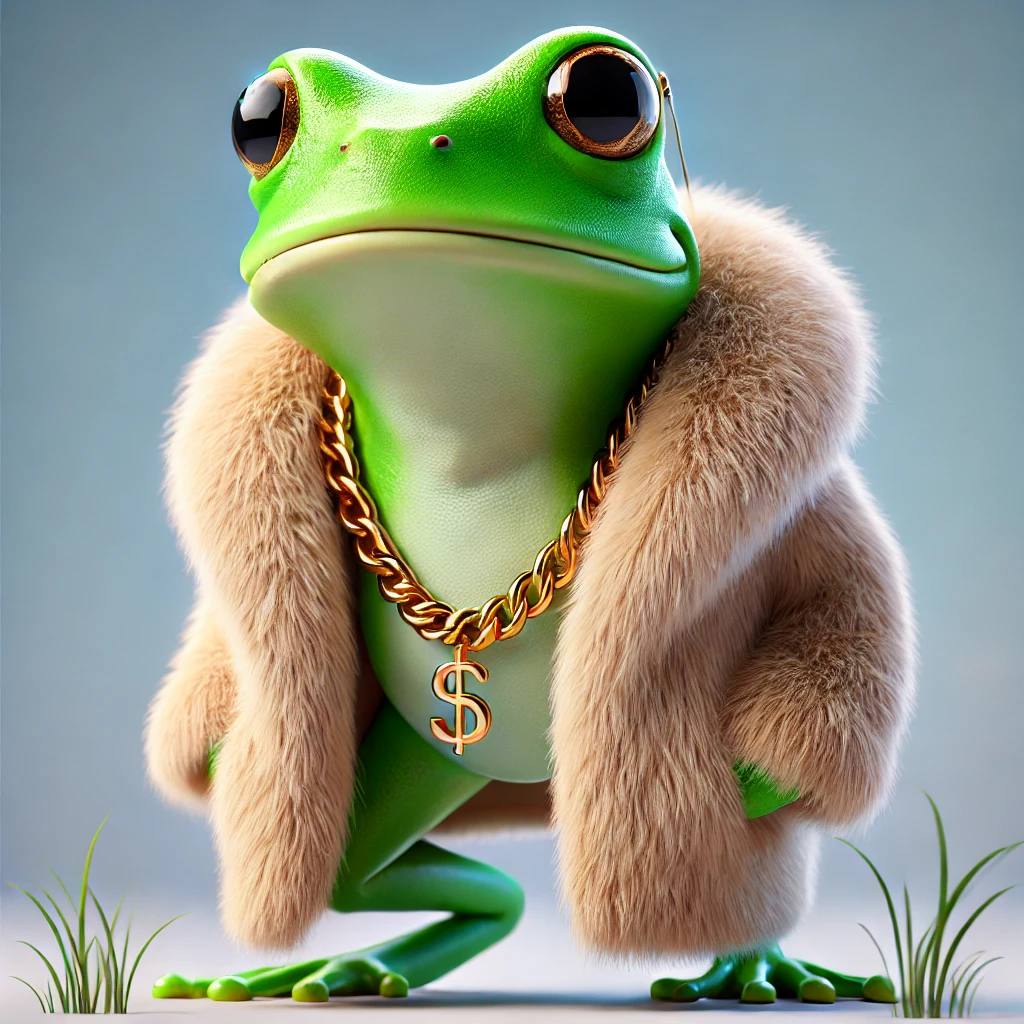 Pimpethefrog's tweet photo. Pimpe the Frog is a vibrant meme token on the Binance Smart Chain. With its luxurious frog mascot sporting a fur coat and gold chain, Pimpe represents a blend of style, wealth, and community spirit. Join the movement and hop on this exciting ride!
https://t.co/hbTJMFGEmw https://t.co/103xagVFnI