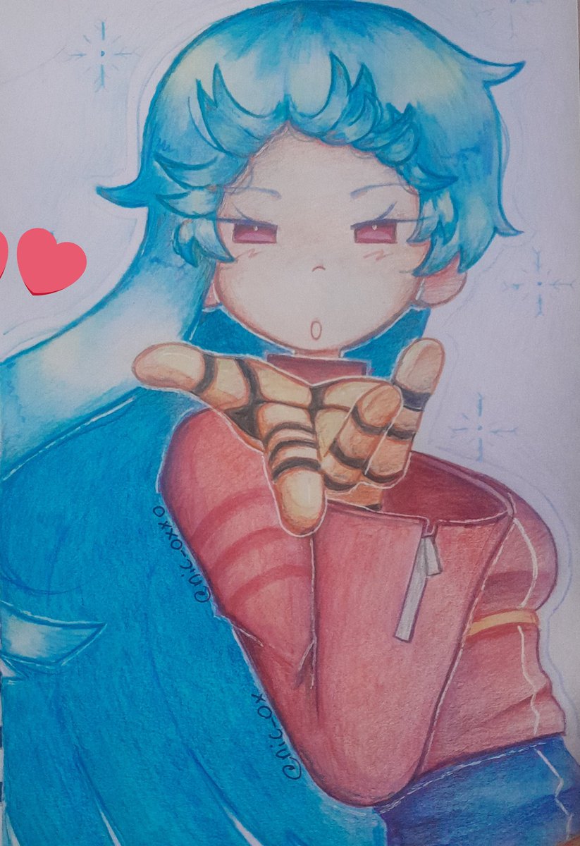 nic_oxxo's tweet image. [redraw] Kula from KoF 
.
But using watercolors 
.
#kuladiamond #kof #art