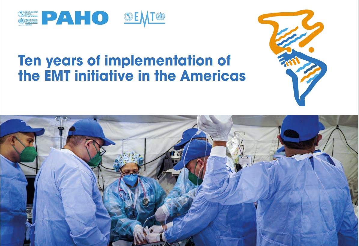 10 years of implementation of the EMT initiative in the Americas' is out!
A decade of milestones from #EMTamericas: Building national EMT capacities, strengthening collaboration, and ready to respond when it matters most.
Read it here: iris.paho.org/handle/10665.2…
#TogetherWeRespond