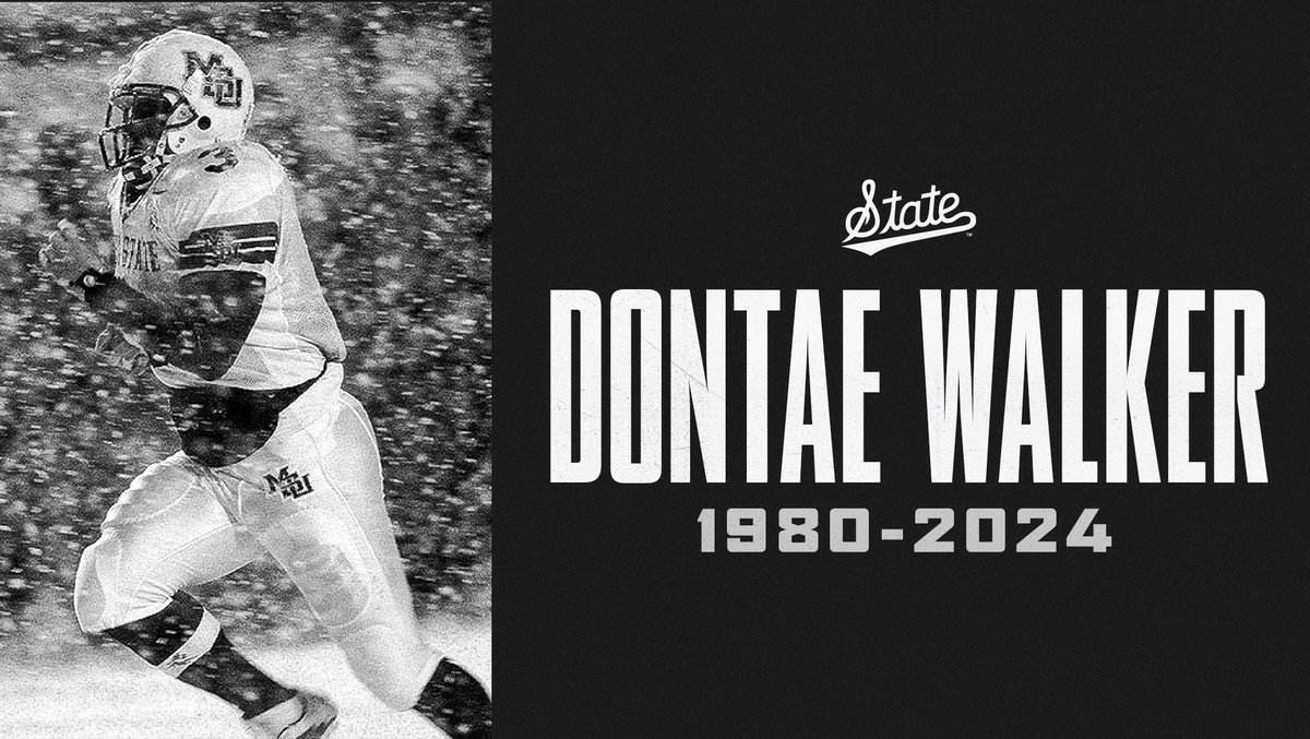 The Mississippi State Family mourns the passing of Dontae Walker. Our thoughts and prayers go out to his family, friends and teammates.