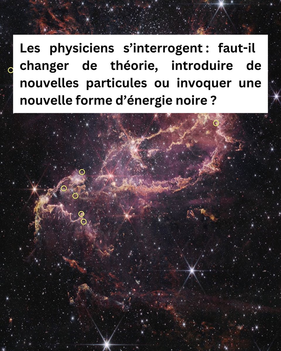FabrizioBucella's tweet image. La physique est face à un problème. L’expansion de l’Univers est plus rapide que prévu. Le télescope James Webb, grâce à ses instruments de pointe, vient de le confirmer. Ces nouvelles mesures ont ravivé le débat dans la communauté scientifique.

En effet, la constante…