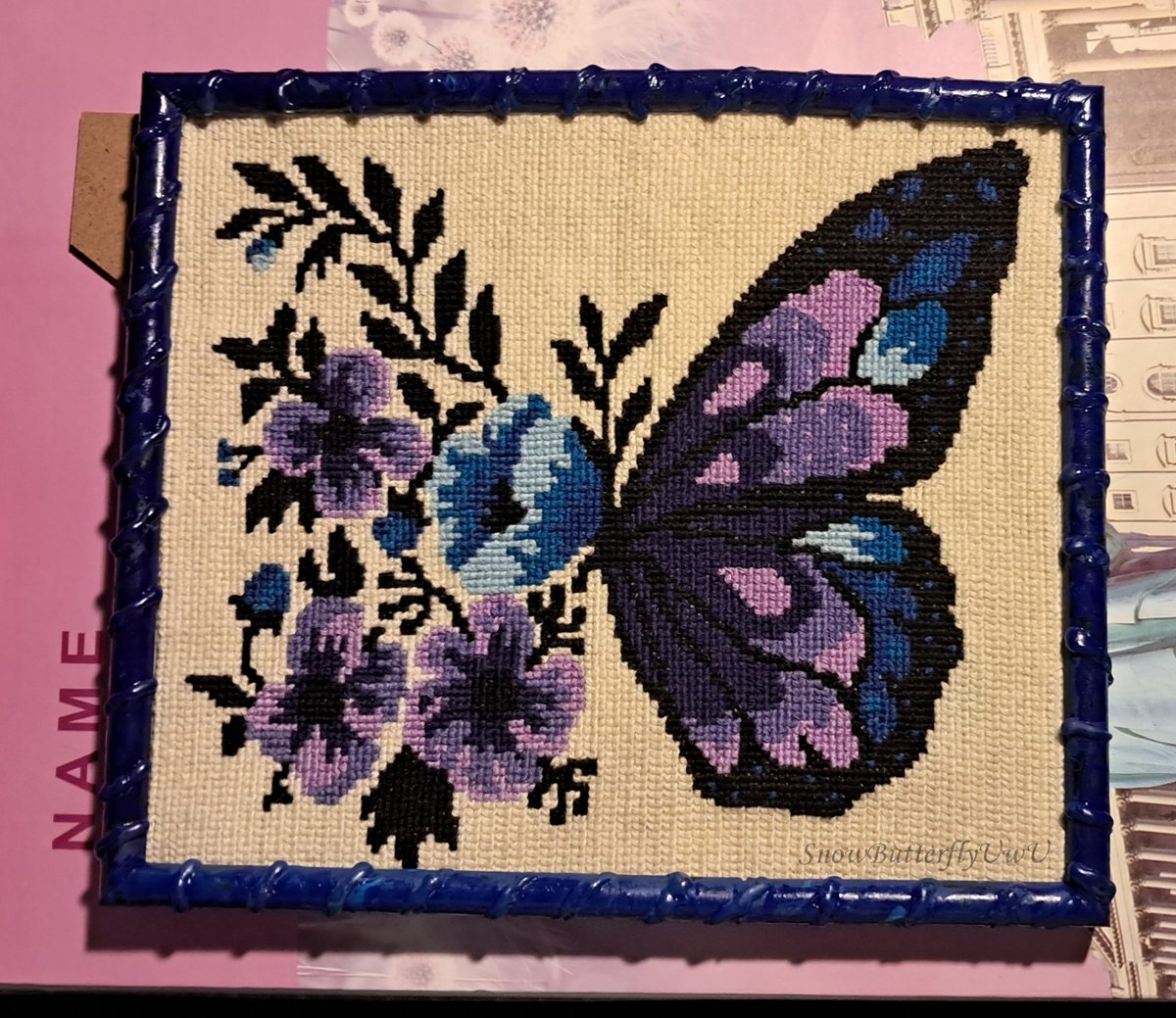 SnowflButterfly's tweet photo. Good day! 🦋

I am Ari. I do embroidery, sewing, weaving baubles, scrapbooking, knitting, quilling, origami, beading, writing, modeling from modeling dough and learning to draw.

Welcome! https://t.co/dcw1aEL2Uh