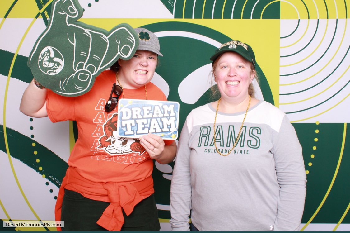 Smlindbe's tweet photo. There is a photo booth in the @CSUAlumni tailgate! https://t.co/fhmT6xqXAW