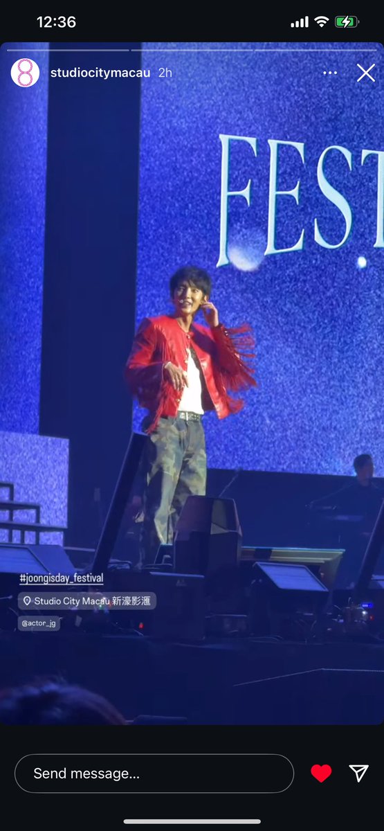 eMily28beBe's tweet photo. 2024.12.28 @studiocitymacau Insta Story Update
① https://t.co/bbrt57tJkZ
-
#이준기 #leejoongi #イジュンギ #李准基 #李準基 #jg2024 #2024jg #JOONGISDAY_FESTIVAL #macau #마카오 #studioeventcenter #澳門新豪影𣾀 https://t.co/pSEXe5Fqko