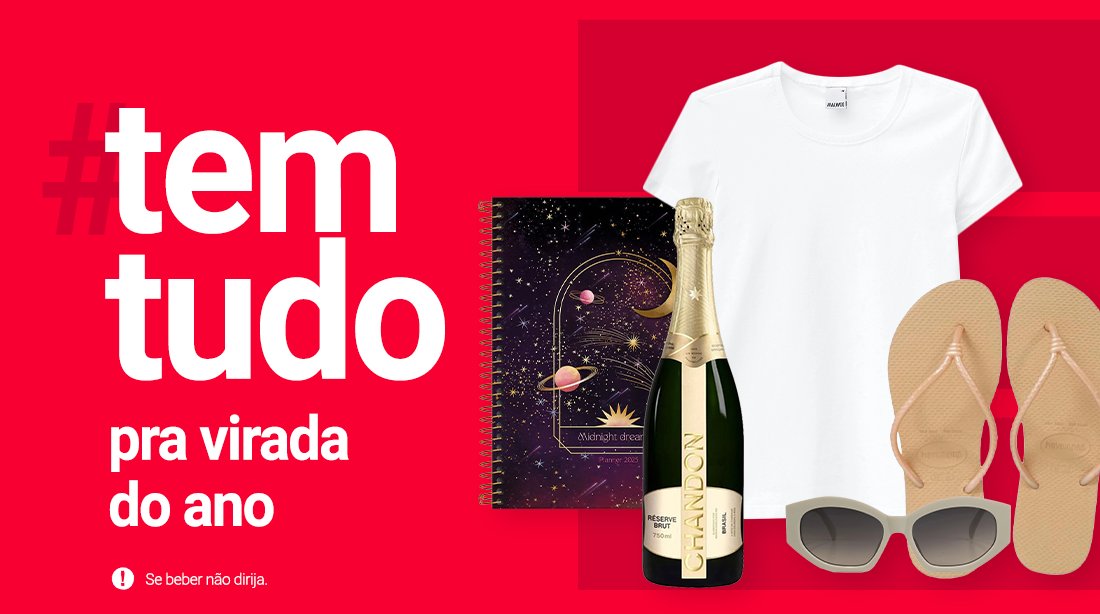 americanas's tweet photo. e pra hora da virada? preparados? aqui #TemTudo pra 2️⃣ 0️⃣ 2️⃣ 5️⃣ chegar 🔥 https://t.co/U6tD8UeOEP https://t.co/UjQKyTocyS