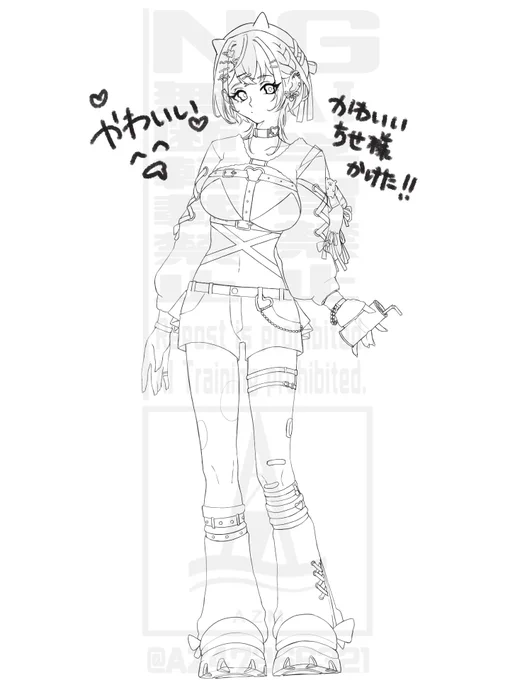 塗るの楽しみすぎる 