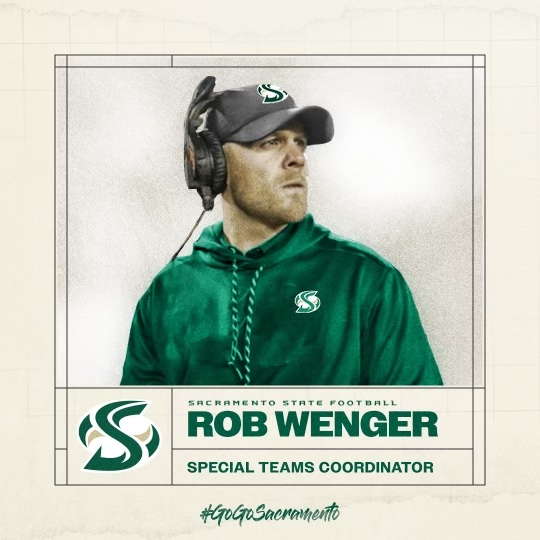 𝙒𝙀𝙇𝘾𝙊𝙈𝙀 𝙍𝙊𝘽 𝙒𝙀𝙉𝙂𝙀𝙍
• Special Teams Coordinator
• Spent six seasons at Minnesota
• Also coached at Western Michigan and Rutgers; played at Colgate