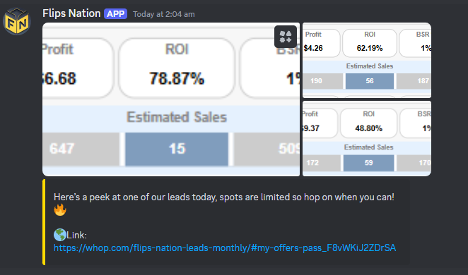 FLIPS NATION AMAZON tweet media