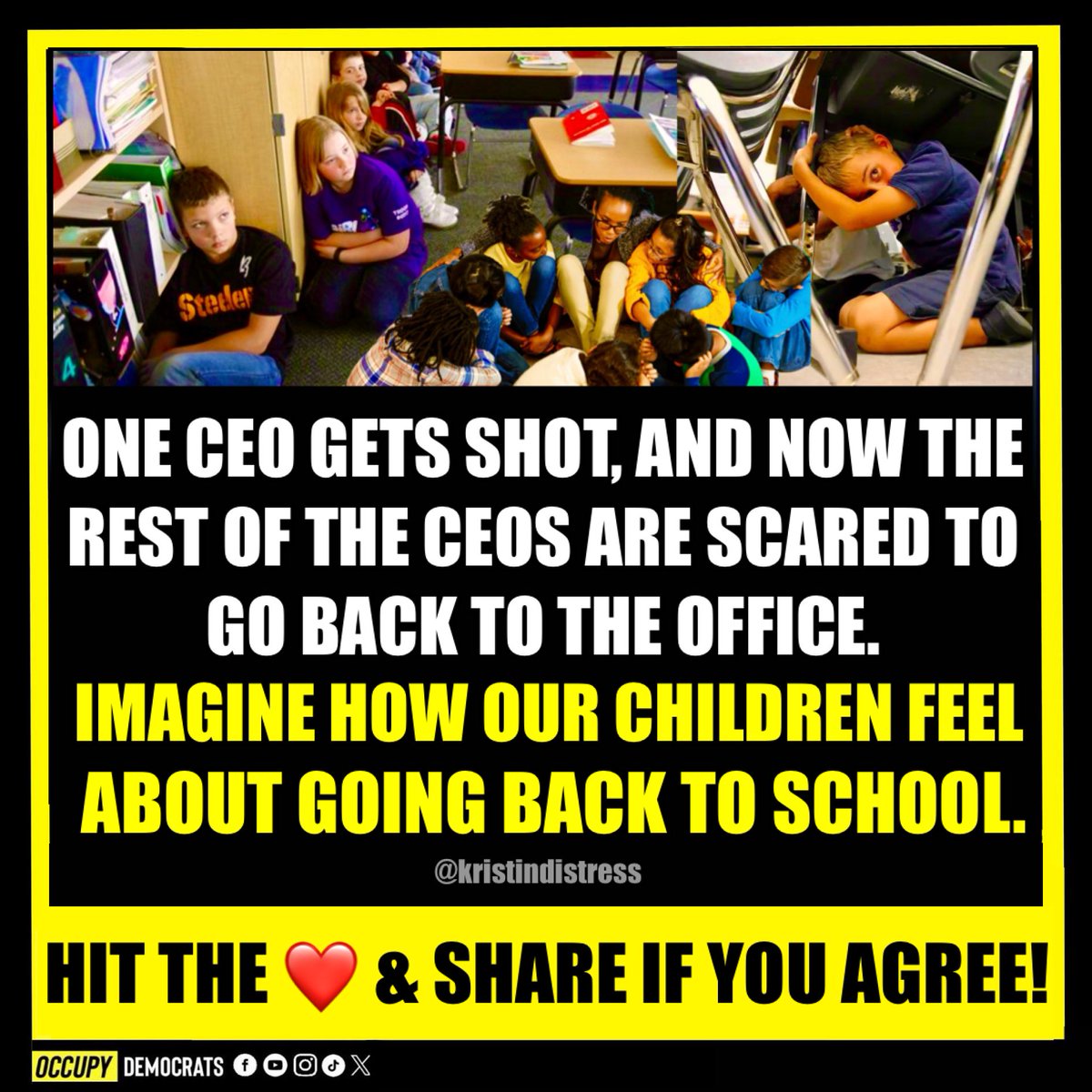 Occupy Democrats tweet media