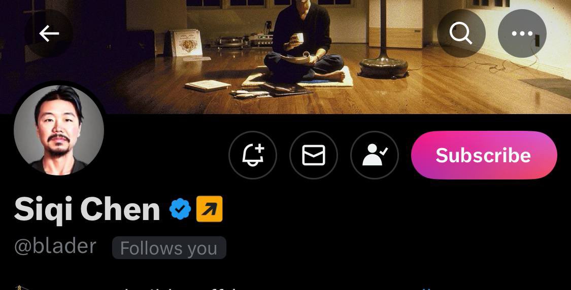 Oh just the $Mira dad <a href="/blader/">Siqi Chen</a> supporting $BEN 
<a href="/gentherapyben/">Save Ben Foundation | $BEN</a> 

I tried to tell you guys this is bigger then crypto

But you ignored me #SaveBen $Ben