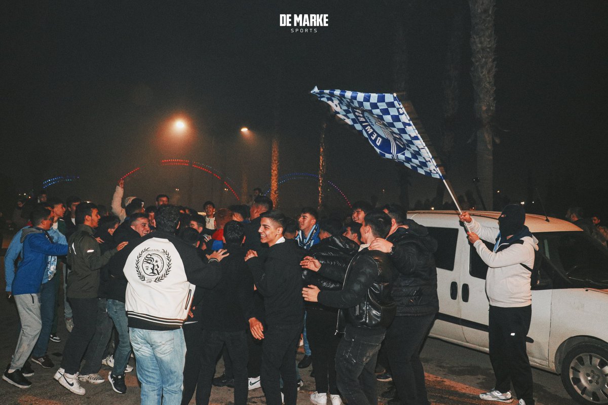 Adana Demirspor taraftarları, kulübün 84. yılını kutladı 🔵⚡