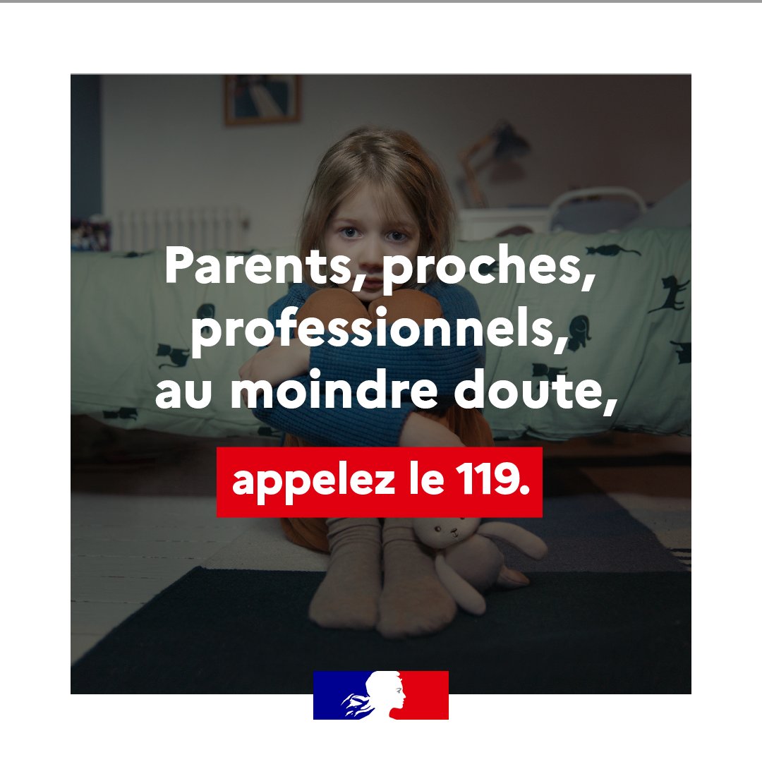 Solidarite_gouv's tweet photo. #BrisonsLeSilence | 160 000 enfants subissent des violences sexuelles chaque année. 
Au moindre doute, appelez le 119. Des professionnels formés pourront vous aider ☎

➕d'infos : https://t.co/v7nTYqeuV2 https://t.co/pOFd6GAInk