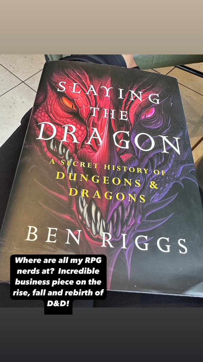 One of the best business books I’ve read in a long time told through the eyes of a wizard #DanD #slayingthedragon