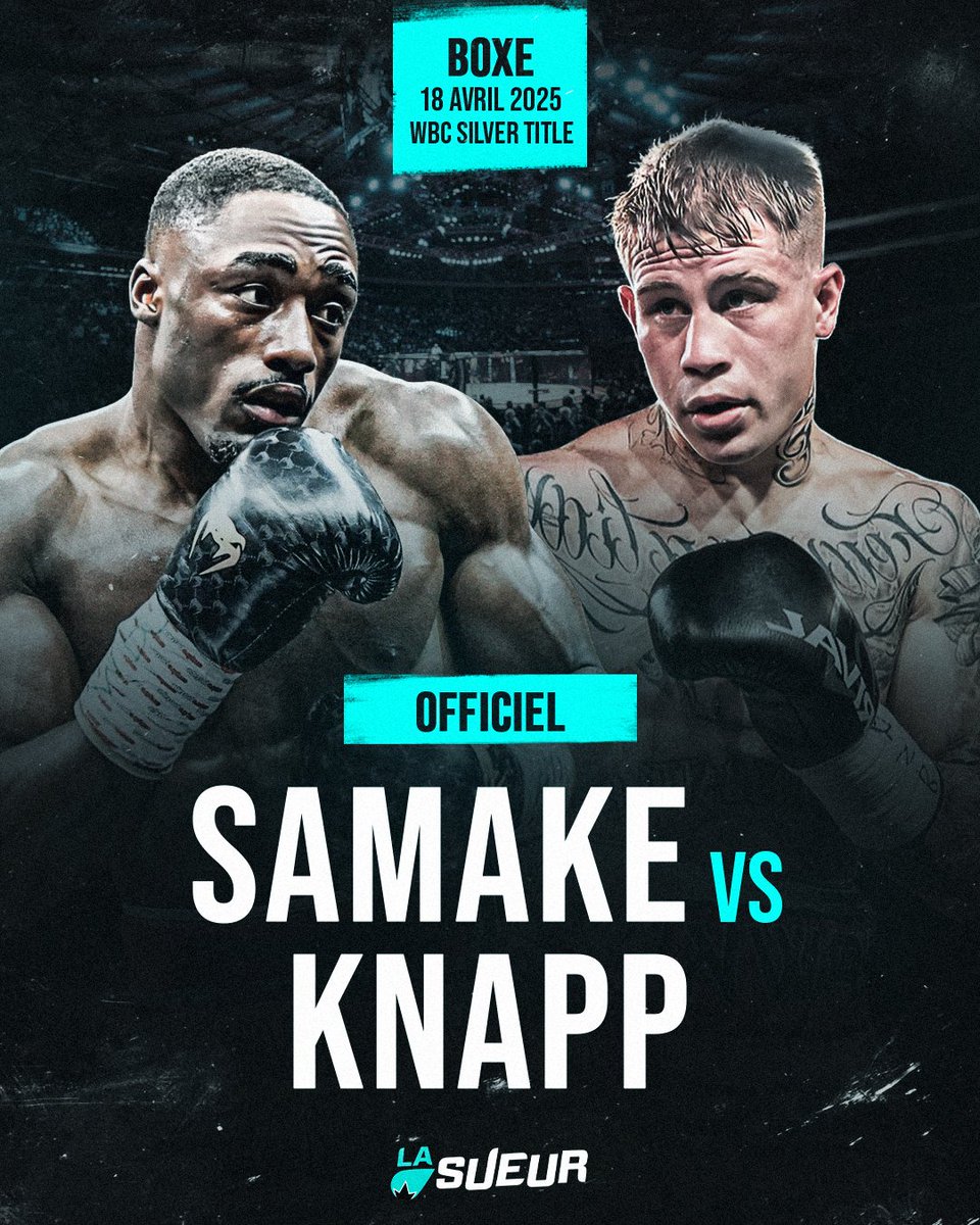 LaSueur_off's tweet image. 🚨 Bakary Samake de retour en avril ! 🔙🇫🇷

Il défendra son titre WBC Silver face à Roarke Knapp 🇿🇦 (18-2) le 18 avril à La Défense Arena en première partie du concert de Gazo. 🔥

(via IG/bakary.smk)