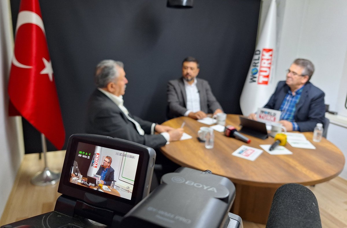 worldturktv's tweet photo. 🎥 Kızılcabölüklüler Vakfı Başkanı Osman Erkli ve
#Fushia Tekstil Yönetim Kurulu Başkanı Mustafa Örikli, Osman Gönlüm ile bugün 11.40'ta sektörün geleceğini değerlendiriyor
🎥2024-2025 DÖNEMİ DEĞERLENDİRME PROGRAMI
📍#DENİZLİ #WORLDTURK #KENT20TV #CANLIYAYIN https://t.co/PgjgjeanfQ