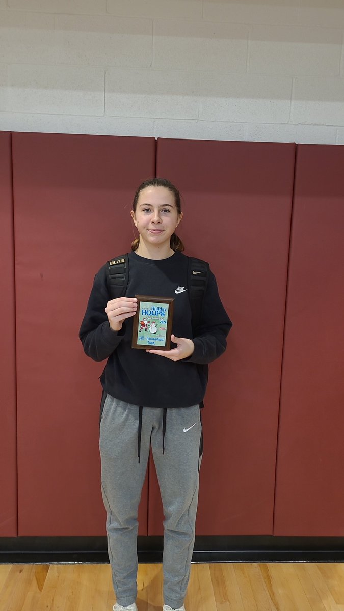 Regan Grosvenor earns All-Tournament team honors at the Rolla Holiday Classic!
<a href="/WayTigerPR/">WayTigerPR</a> <a href="/WaynesvilleHigh/">Waynesville High</a> <a href="/WHSTigerHoops/">Waynesville Hoops</a> <a href="/WaynesvilleGBB/">WaynesvilleGBBLadyTiger</a>