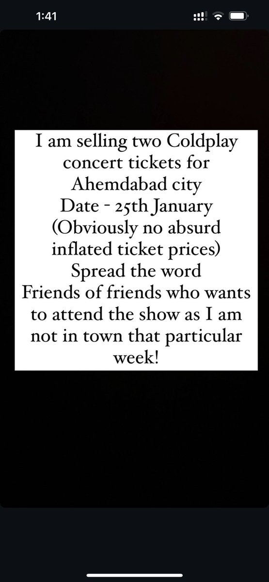 AfaqArshaan's tweet photo. #Coldplayindia #Coldplay @krishadoshii https://t.co/5rkTLhrFpF