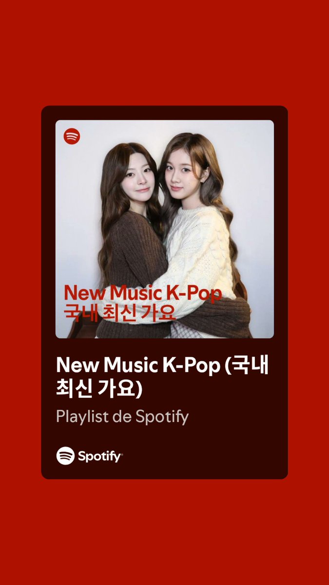 YoonSeeunBR's tweet photo. 🎵 | Seeun e J estão na capa da playlist “New Music K-Pop (국내 최신 가요)” no Spotify!
🔗 https://t.co/TGLiC6kq7c
#SEEUN #세은 #J #재이
#STAYC #스테이씨 #OverU안녕 #OverUGoodbye https://t.co/0BmlvkiaUx