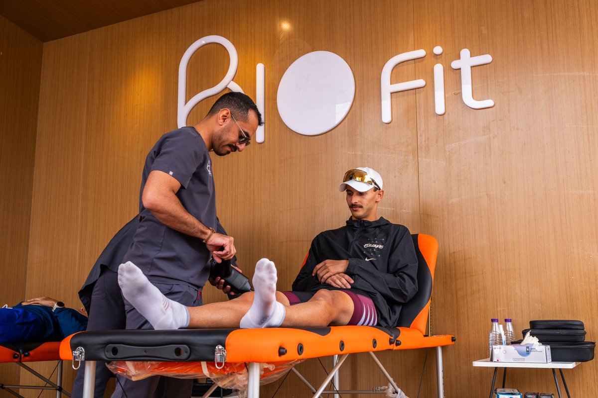BiofitC's tweet photo. 🇸🇦🇶🇦🇧🇭🇴🇲🇰🇼 🇮🇶

مقتطفات مع فريق بايوفـت | BioFit من بطوله دواثلون الخليج لدعم الرياضيين . 

@TriathlonKSA 
#بايوفت 🩵🩶
#BioFit
#صحه
#وقايه 
#ترايثلون_السعودية 🇸🇦| #دواثلون_الخليج https://t.co/B8X8ZZtyJq