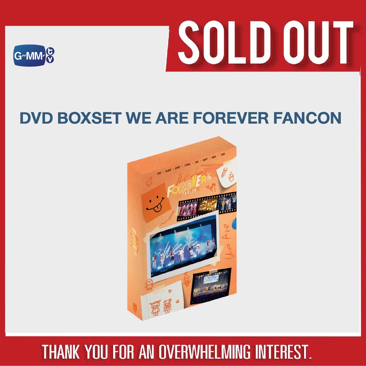 WE ARE FOREVER FANCON DVD Box set DVD BOXSET WE ARE FOREVER FANCON