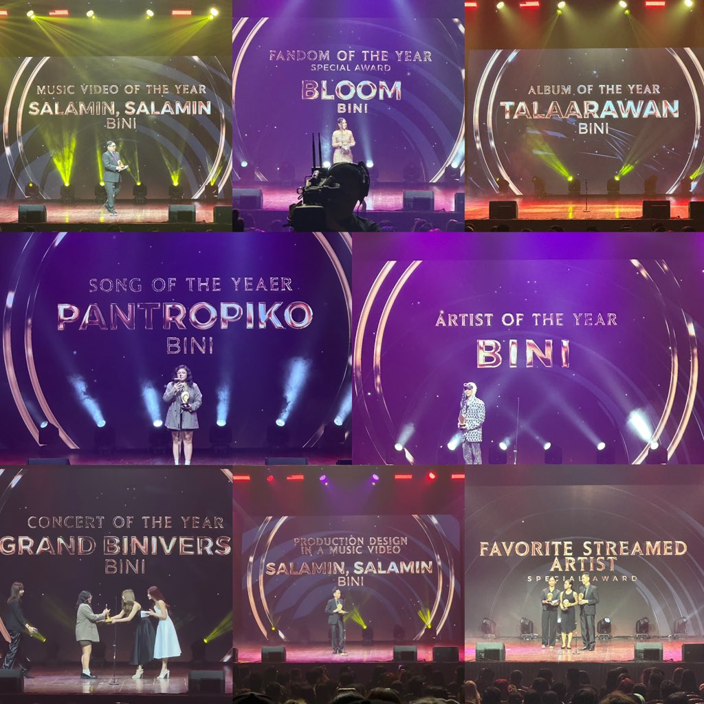 8 OUT OF 8! WE LOVE YOU #BINI 😭