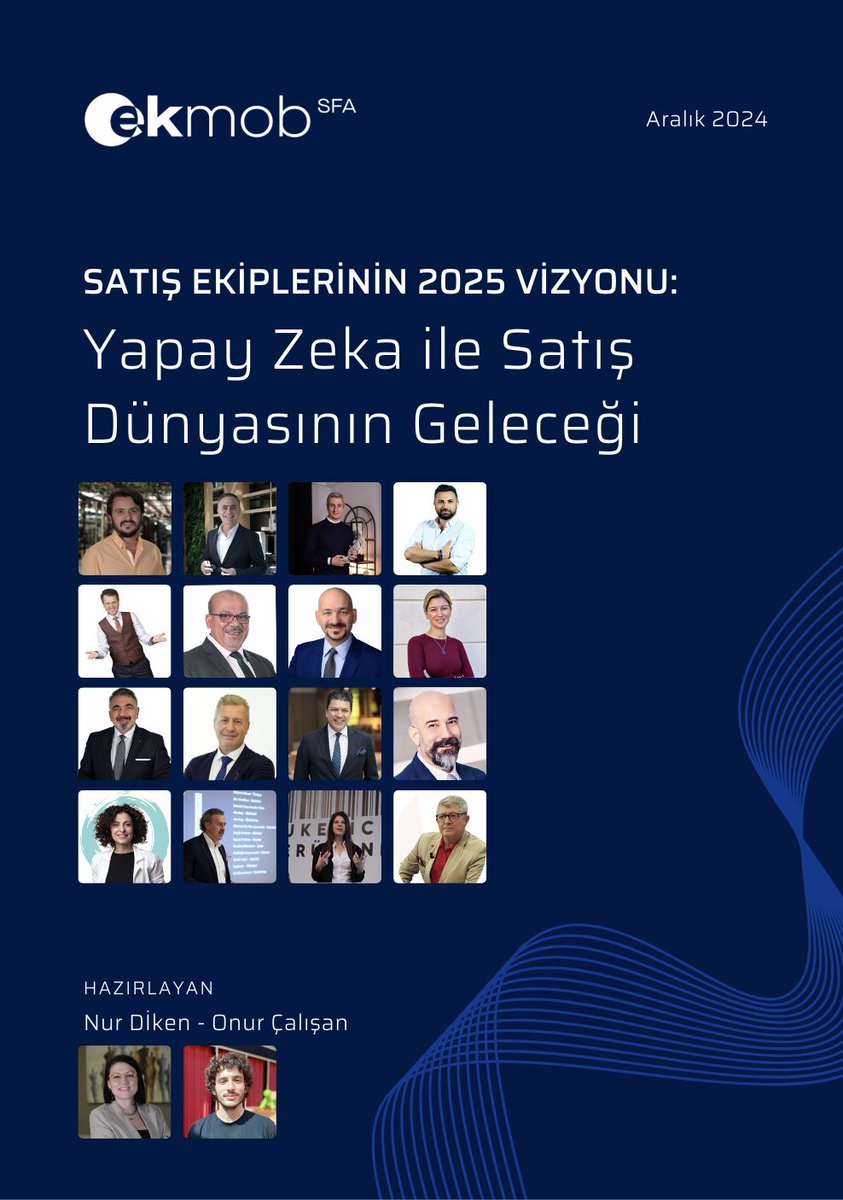 Teknolojinin satış ekiplerinde yarattığı değişimi ve gelişimi sektöre yön veren değerli eğitmenler ve akademisyenler ile değerlendiyoruz. 2025 yılı Yapay Zeka ile bu değişim çok yıkıcı bir şekilde hayatımıza girecek. Bu e-kitap ile değişime hazır ol.
get.ekmob.com/satis-ekipleri…