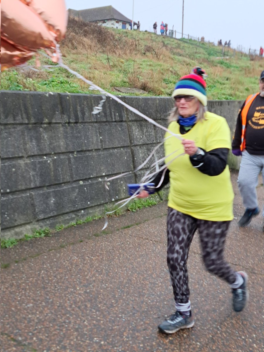 ann_bodimeade's tweet photo. @parkrunUK At Whitstable, we celebrated the inspirational Jacky MacDonald 1000th volunteer milestone https://t.co/awK9bQfCkb
