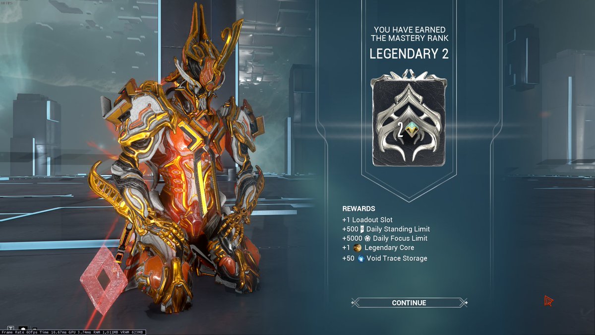 Ellers_'s tweet photo. #Warframe Legendary 2! https://t.co/CbYlka1XdB