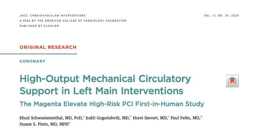 Abdulla A. Damluji, MD, PhD (@drdamluji) on Twitter photo High-Output Mechanical Circulatory Support in Left Main Interventions: The Magenta Elevate High-Risk PCI First-in-Human Study: <a href="/JACCJournals/">JACC Journals</a>
🥸 - very cool: <a href="/duanepinto/">Duane Pinto MD MPH</a>
😱 Check it out
👇👇👇 High-Output Mechanical Circulatory Support in Left Main Interventions: The Magenta Elevate High-Risk PCI First-in-Human Study: <a href="/JACCJournals/">JACC Journals</a>
🥸 - very cool: <a href="/duanepinto/">Duane Pinto MD MPH</a>
😱 Check it out
👇👇👇