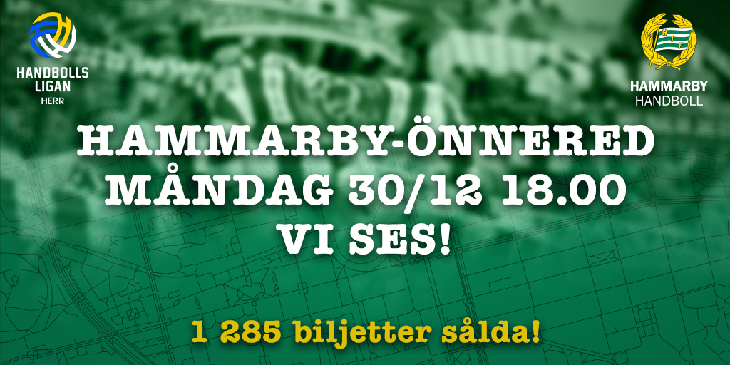 ⬆️SNART 1300 SÅLDA! Rusning sista dygnet – hög tid att säkra plats👇

nortic.se/ticket/show/25…

#bajen #ekenlaget #handbollsligan