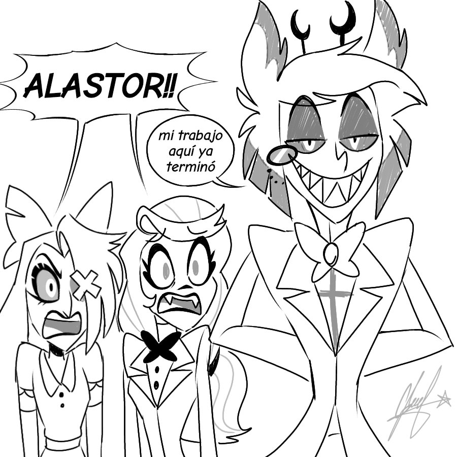SpiderMortal's tweet photo. 🐞🏨🐞

Parece que Niffty por fin consiguió a su Chico Malo 😉

(Parte 2/2)

#HazbinHotel #HazbinHotelFanart #HazbinHotelNiffty #Niffty #HazbinHotelVaggie #Vaggie #HazbinHotelCharlie  #CharlieMorningstar #Alastor #HazbinHotelAlastor #Oc #OcDemon  #digitalart https://t.co/JGYuNmoHJE