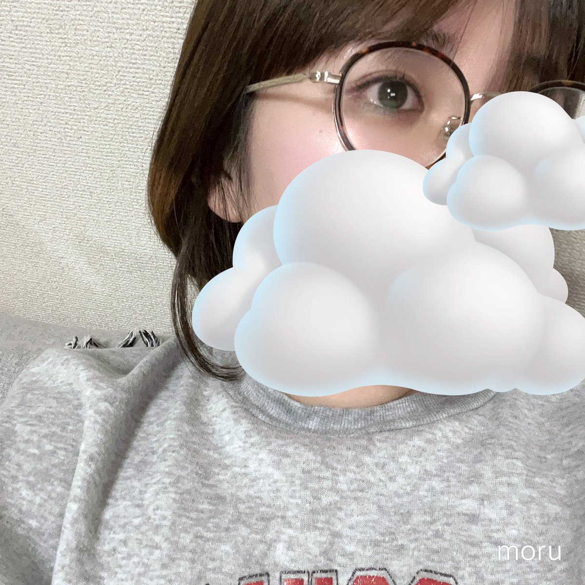 min_mint__c's tweet photo. 目悪すぎて眼鏡かけると目ちっちゃくなるのいやすぎる。
(そんな事ないよ、充分大きいよ待ちなので皆さんコメント待ってます😌)

#裏あか女子 
#裏あか https://t.co/wSRm75zl5O