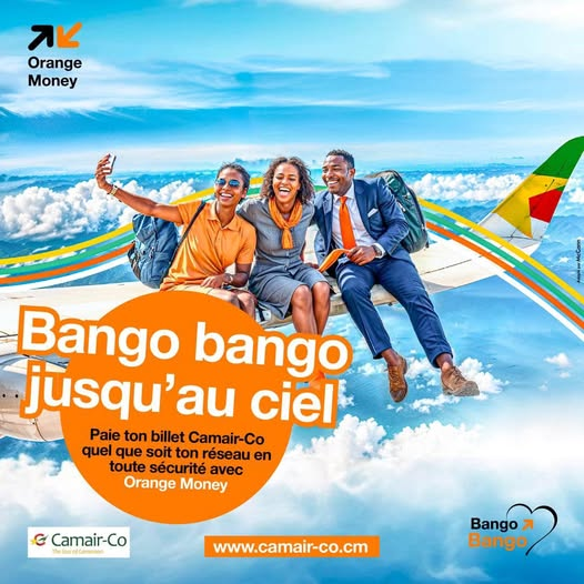 Orange_Cameroun's tweet photo. Désormais, où que vous soyez, peu importe votre réseau, payez vos billets d'avion Camair-co à distance et en toute sécurité avec Orange Money.
En plus vous pouvez gagner un des lots de cette fin d'année !
#FêtesEnFeu
#IciOnEstEnFamille
#BangoBango
RdV sur https://t.co/bZ3TFxyaxW https://t.co/13HhM4Y7I5