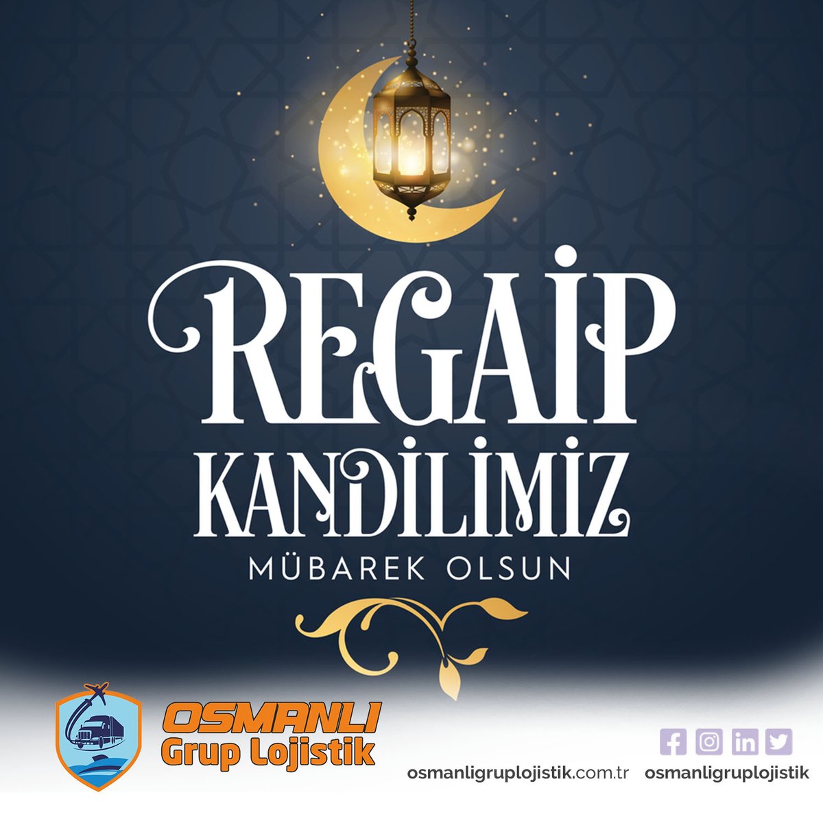 Regaip Kandiliniz Mübarek Olsun

📍Ankara
▶ osmanligruplojistik.com.tr

#konteyner #transport #lojistik #karayolu #havayolu #denizyolu #trenyolu #mersin #gebze #yılport #liman #kocaeli #evyap #dpworld #ankara #gümrük #depolama