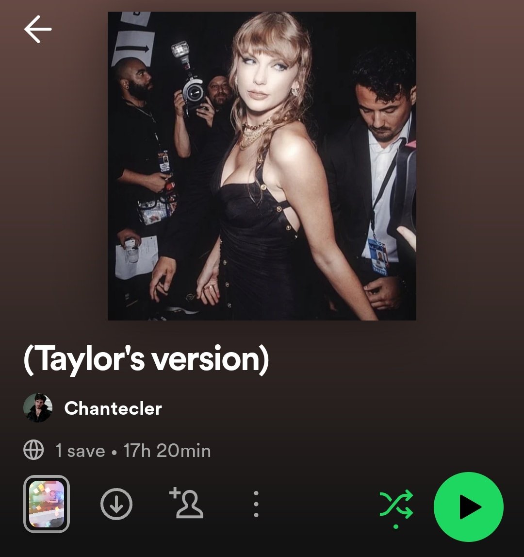 13chantecler's tweet photo. @staystaystace haven't listened to SVs since she announced rerecordings 🫣 the only exceptions songs she made for movies [ie. idwlf] https://t.co/J71v5GLPtZ