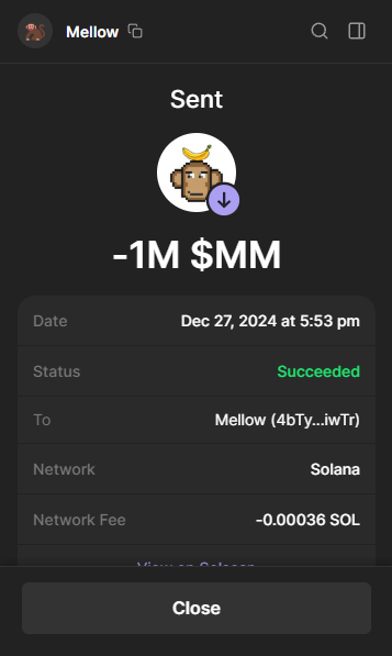 MellowMonkeysol's tweet photo. 2 HOURS LEFT UNTIL MINT! 

$MM is for real Mellow only. Are you mellow enough or nah?🍌

Like and retweet to be considered! https://t.co/Qz9rS7WQ7R