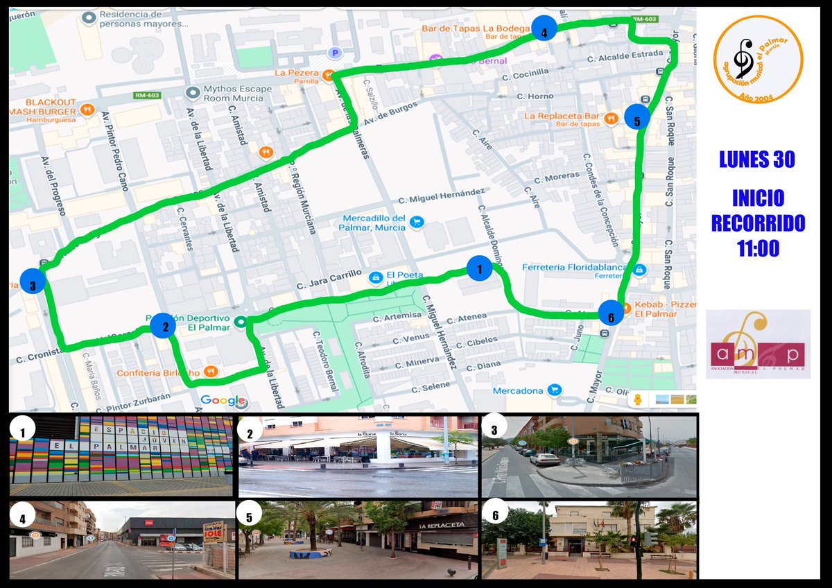 🎄PASACALLE NAVIDEÑO🎄
🗓️ LUNES 30/12
⏰ 11:00
📍CALLES DE EL PALMAR