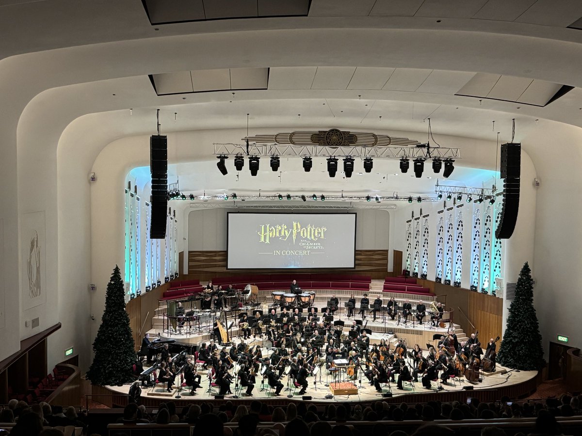 Having the most exciting afternoon with Year 8 to 11 <a href="/greenbankhs/">Greenbank High School</a> musicians listening to John Williams’ Harry Potter and the Chamber of Secrets <a href="/liverpoolphil/">Royal Liverpool Philharmonic</a>. <a href="/SouthportLTrust/">Southport Learning Trust</a>