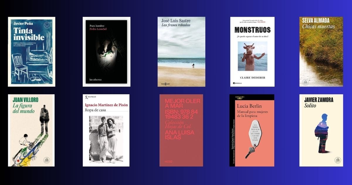 He disfrutado y llorado (también) con estas lecturas que me acompañaron en el sofá, la cama, la cocina, las bancas, las cafeterías, las filas del supermercado, los amaneceres, los atardeceres, mientras caminaba y más.