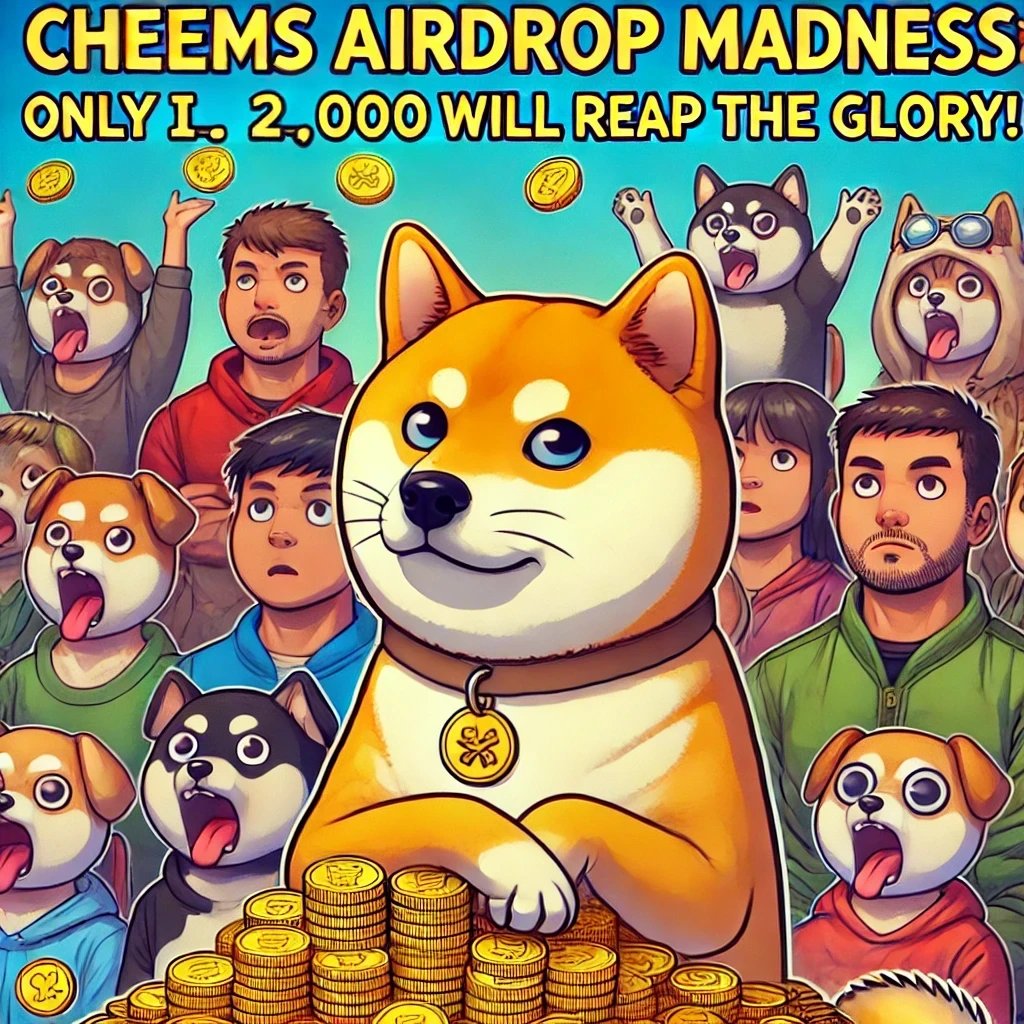coincheems_'s tweet photo. "Wowza! ππΆ The response to the Cheems Airdrop has been absolutely BONKERS! Thousands of entries, but only 2,000 lucky winners will snag the rewards. ππ°
Thank you for the overwhelming participationβwe love you, Cheems Army! π Stay tuned for the announcement! πβ¨
#CheemsCoin https://t.co/fWpYWyH3LD