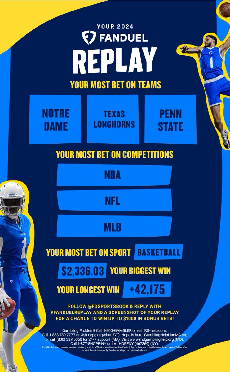 DarkChoco86's tweet photo. @FDSportsbook #FanDuelReplay https://t.co/gedE98xebq