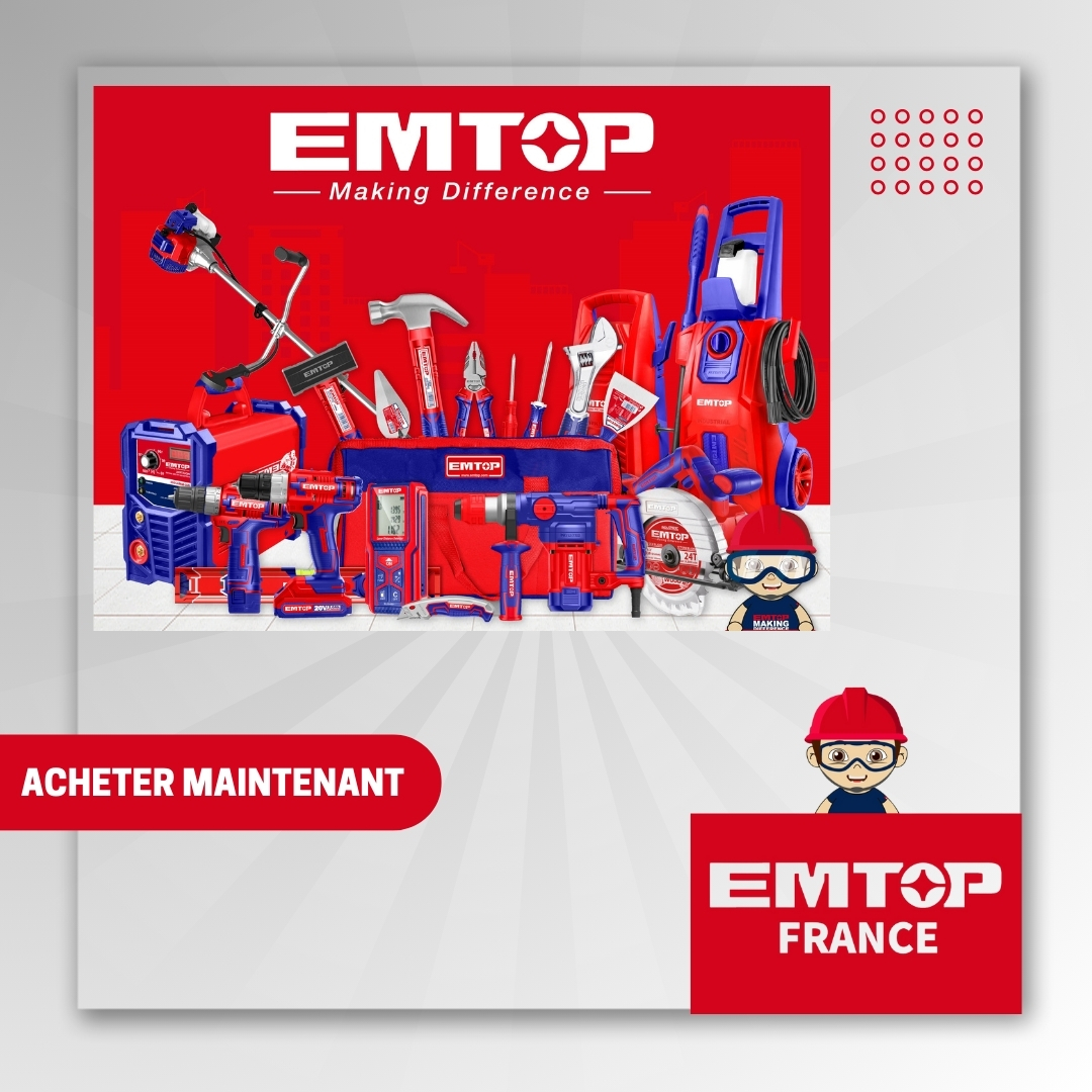 EMTOP_FRANCE's tweet image. ✨ Découvrez la puissance à portée de main ! 🔧
🌟 Perceuse visseuse sans fil EMTOP 12V
🎁 Un outil indispensable pour vos projets professionnels ou DIY !
👉 Ne perdez pas de temps, offrez-vous l&apos;efficacité EMTOP dès maintenant !
#EMTOPFrance #PerceuseVisseuse #OutillagePro