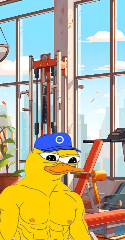 <a href="/MrBigWhaleREAL/">Mr. WHALE</a> Based $ducker quack squad doesn’t skip leg day!